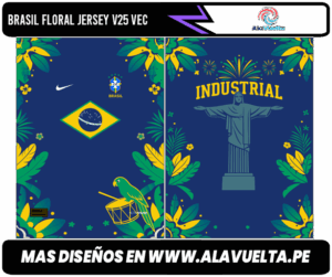 Brasil Floral Jersey V25 VEC