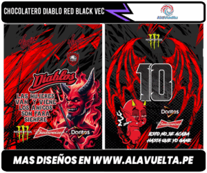 Chocolatero Diablo Red Black VEC