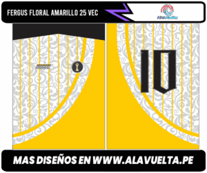 Fergus Floral Amarillo 25 VEC