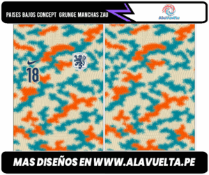 PAISES BAJOS Concept grunge manchas ZAU