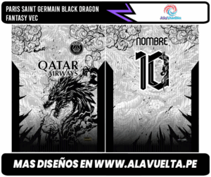 Paris Saint Germain Black Dragon Fantasy VEC