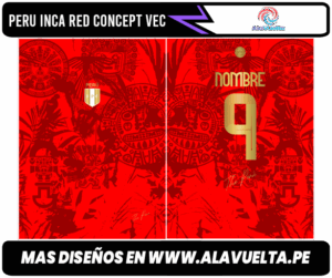 Peru Inca Red Concept VEC