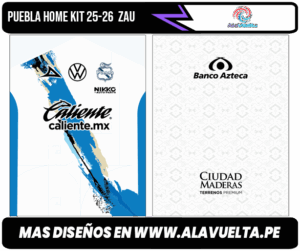 Puebla Home Kit 25-26 ZAU