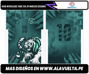 0098 Interclasse Tigre Evil by Marccos Designer
