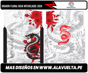 DRAGON FLORAL ROJO INTERCLASSE 2024