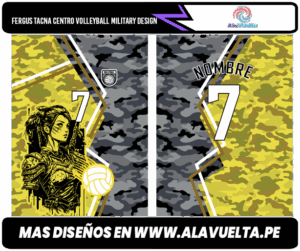 FERGUS TACNA CENTRO Volleyball Military Design