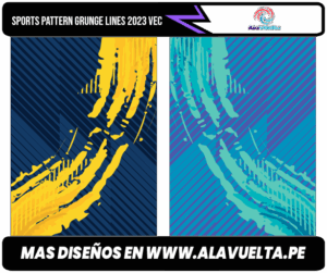 Sports Pattern Grunge Lines 2023 VEC